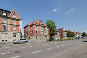 Foto der Gebäudeansicht der Kammern Ludwigsburg des Arbeitsgerichts Stuttgart