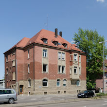 Foto der Gebäudeansicht der Kammern Ludwigsburg des Arbeitsgerichts Stuttgart